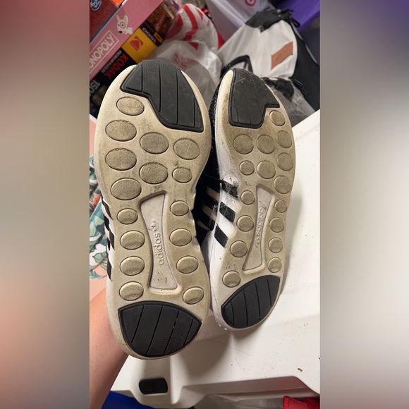 Adidas shoes! Slightly used. - Picture 2 of 3